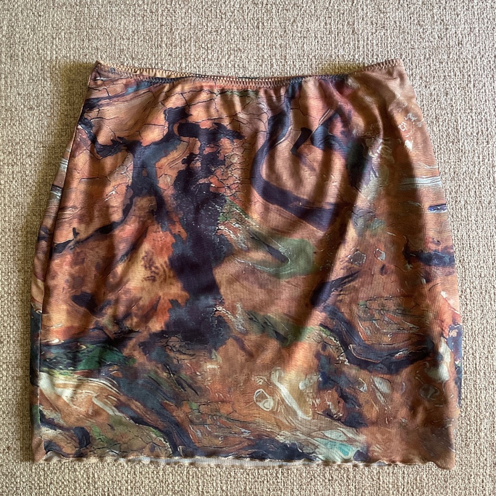 large short skirt